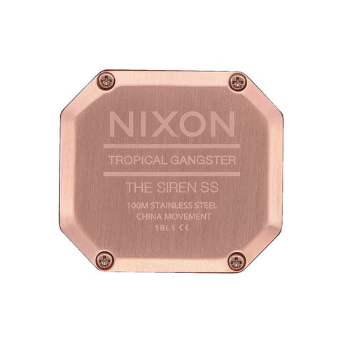 Nixon Siren Milanese All Rose Gold - Streetart.fr